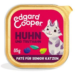 Edgard & Cooper karma mokra dla kota Senior Paté Indyk i kurczak 64x85 g