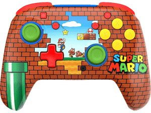 Kontroler bezprzewodowy TURTLE BEACH Rematch Nintendo Mario Bricks Wielokolorowy