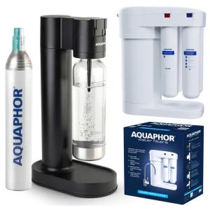Zestaw Saturator AQUAPHOR PEARL + Filtr do Wody Odwrócona Osmoza MORION RO