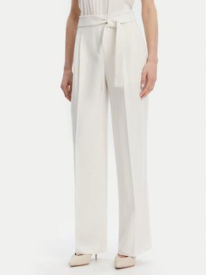 BOSS Spodnie materiałowe Tapiana 50479405 Écru Relaxed Fit