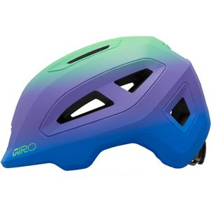 Kask dziecięcy GIRO SCAMP II matte blue jewel/vivid green (49-53)