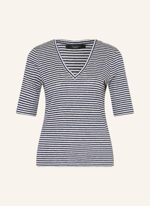 Weekend Max Mara Koszulka Opzione Z Lnu blau