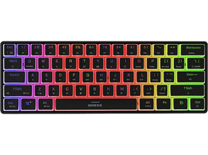 Klawiatura GENESIS Thor 660 G2 Gateron Brown Czarny