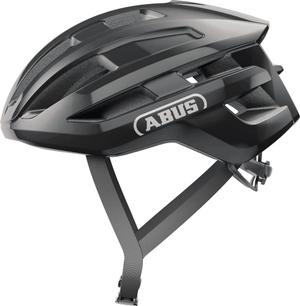 ABUS kask rowerowy POWERDOME czarny (51-55)
