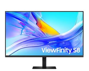 Samsung Monitor 37 cali ViewFinity S80UD VA 3840x2160 UHD 16:9 1xHDMI 1xDP 1xUSB-C 90W 3xUSB-A 5ms PinP/PbyP 60Hz HAS+PIV płaski 3YOn-Site (LS37D800UA