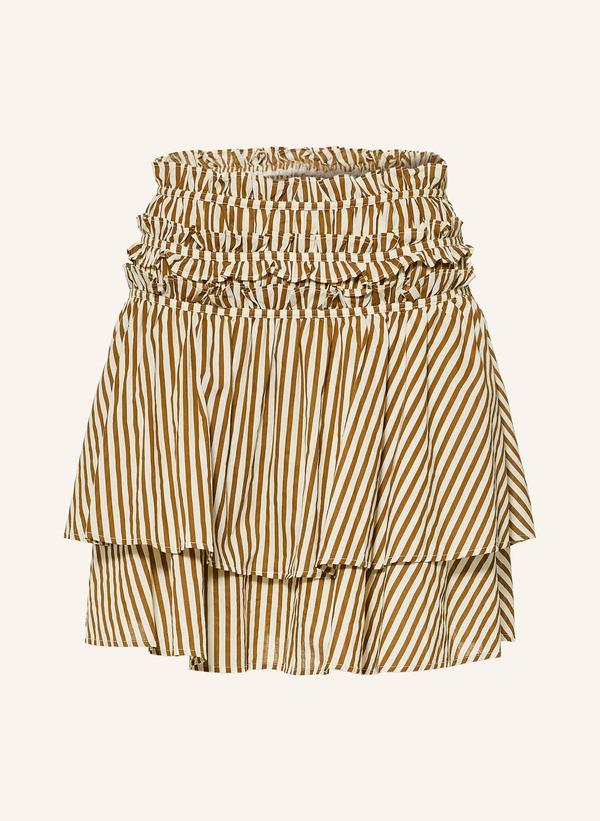 Allsaints Spódnica Kali Z Falbankami braun