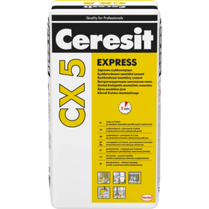 Zaprawa szybkowiążąca CX5 worek 25 kg Ceresit