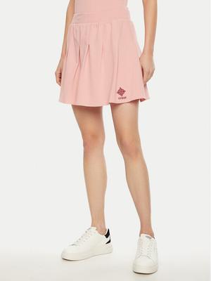Guess Spódnica mini V5RD00 KCOK1 Różowy Regular Fit