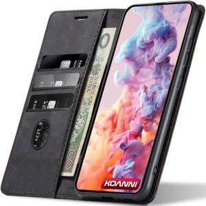 ETUI SKÓRZANE MAGNETYCZNE DO SAMSUNG A36 / A56 + 2x SZKŁO