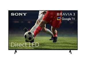 Telewizor LED SONY BRAVIA 3 K-43S3 43" 4K Google TV Dolby Vision Czarny