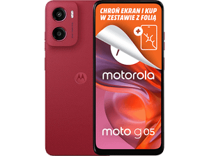 Smartfon MOTOROLA MOTO G05 4G (LTE) 4 GB/ 128 GB Czerwony