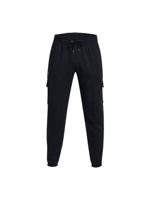 UNDER ARMOUR spodnie dresowe męskie Essential Flc Cargo czarne (S)