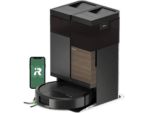 Robot odkurzająco-mopujący IROBOT ROOMBA PLUS 575 COMBO CZARNY (R285040) Czarny