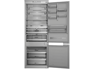 Lodówka do zabudowy WHIRLPOOL WHSP70T262P ZenInverter 32dB Dual NoFrost Metal MultiFlow 6. Zmysł Push to Open 193,5cm