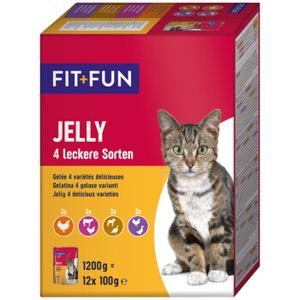 FIT+FUN FIT + FUN Adult Jelly 4 rodzaje 12 x 100 g