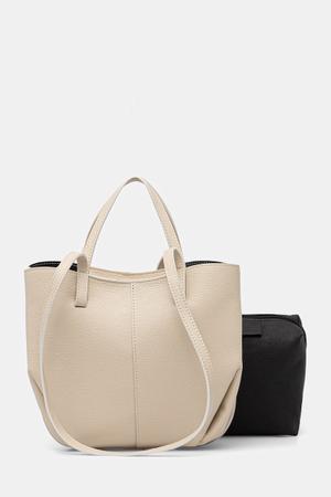 Answear.LAB torebka shopper damska skórzana
