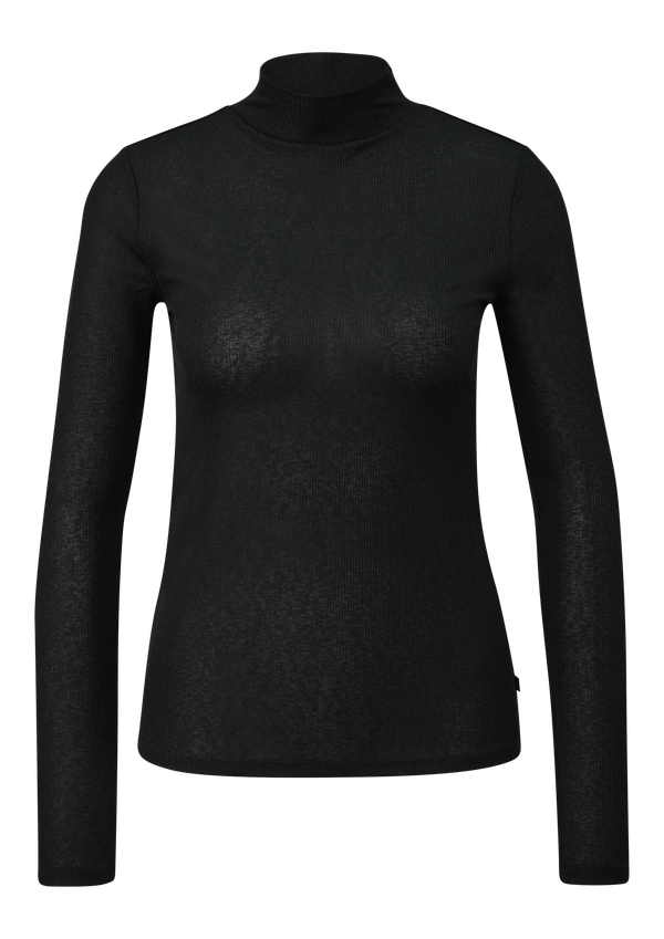 Lekko błyszczący longsleeve