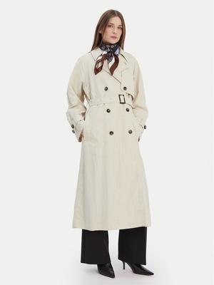 Tommy Hilfiger Trencz WW0WW45632 Beżowy Oversize