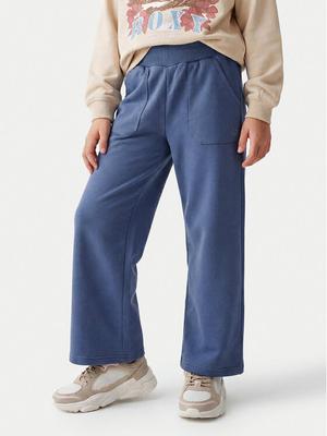 Roxy Spodnie dresowe What A Dream ERGFB03336 Niebieski Straight Fit