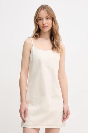 Calvin Klein Jeans sukienka z domieszką lnu