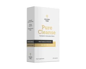 ODTŁUSZCZENIE WĄTROBY DETOX OCZYSZCZANIE OSTROPEST GOLDEN TREE PURE CLEANSE