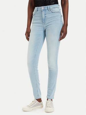 Guess Jeansy W6GA46 D0688 Niebieski Skinny Fit