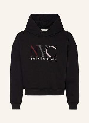 Calvin Klein Bluza Z Kapturem schwarz