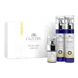 CLOCHEE Anti-Age Facial Skin Care Zestaw Przeciwzmarszczkowy Krem - 50ml