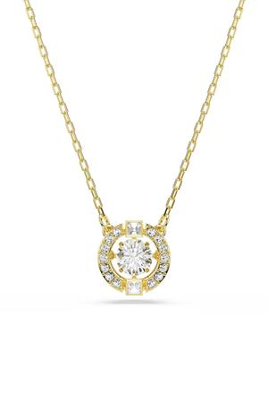 Swarovski naszyjnik damski pozłacany z cyrkonią UNA