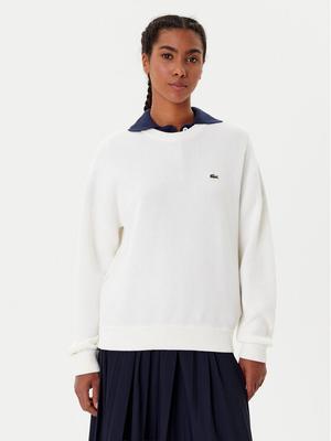 Lacoste Sweter AF4158 Écru Regular Fit