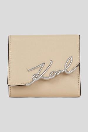 Karl Lagerfeld portfel skórzany K.SIGNATURE
