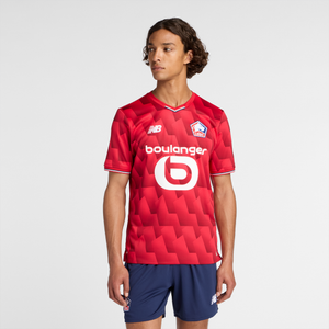 Koszulka męska New Balance LOSC Lille MT230454HME – czerwona