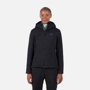 ROSSIGNOL KURTKA NARCIARSKA DAMSKA W OPSIDE HOODIE IN HEAVY INSUL czarny (M)