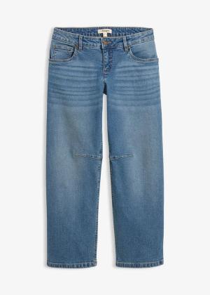 Jeansy o kroju barrel, mid waist
