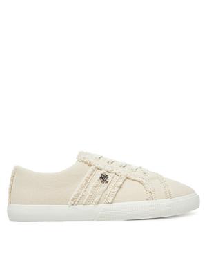 LAUREN RALPH LAUREN Sneakersy Janson Fray 802967040001 Écru