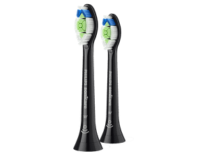 Końcówki do szczoteczki PHILIPS SONICARE Sonicare W2 Optimal White HX6062/88 2szt. Czarny