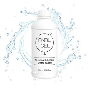 ANAL GEL WODNY LUBRYKANT 1000 ml, INTYMNY ŻEL NAWILŻAJĄCY