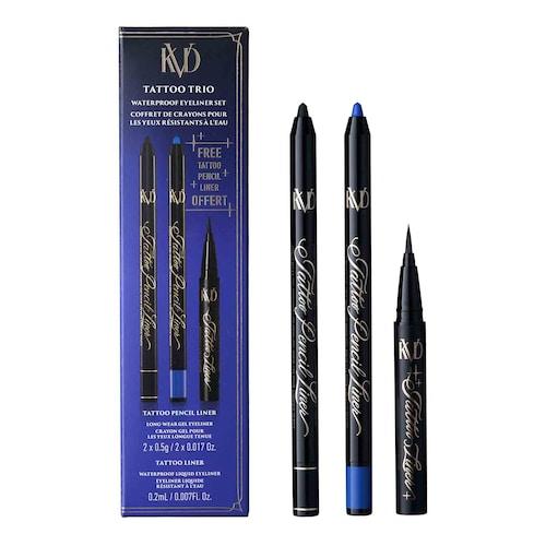 Tattoo Trio Waterproof Eyeliner Set - Zestaw do makijażu oczu
