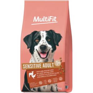 MultiFit sucha karma dla psa Sensitive Adult z jagnięciną, drobiem i ryżem 12 kg