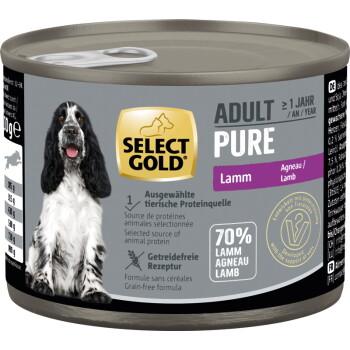 SELECT GOLD Pure Adult Jagnięciną 12x200 g