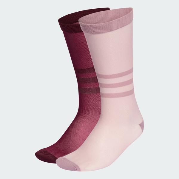 SKARPETY SHEER HIGH CREW, 2 PARY