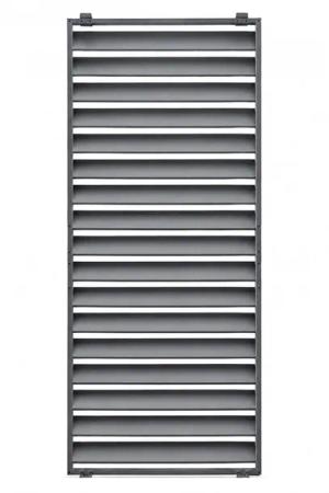 Panel Żaluzjowy poziomy 89.5x216 Corciano Antracyt Aluminium