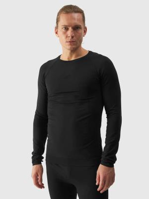 4F Bielizna Bezszwowa koszulka M172 czarna (S/M)