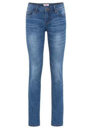 Jeansy ze stretchem skinny, mid waist