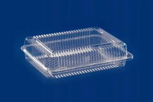 Pojemnik na Ciasto K-57 50 szt. 240x165x70 PET Prostokątny Tort