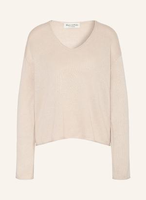 Marc O'polo Sweter Z Lnem grau