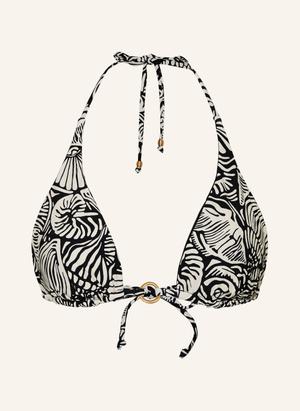 Seafolly Dwuczęściowy Bikini Shells Z Trójkątnymi Stanikami, Dwustronne schwarz