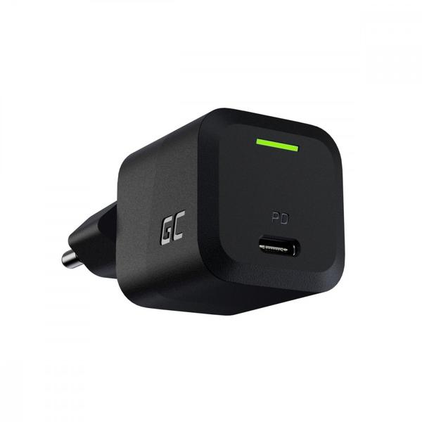 Green Cell Ładowarka GC PowerGaN 33W PD 3.0 QC 3.0 USB-C czarna