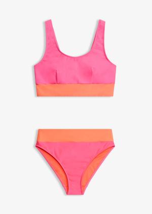 Zabudowane bikini bustier (2 części)