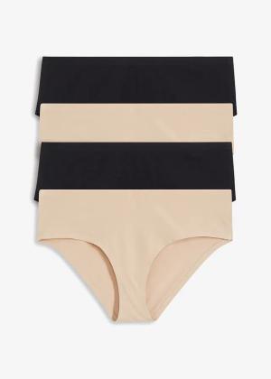 Figi panty z bawełną organiczną (4 pary)